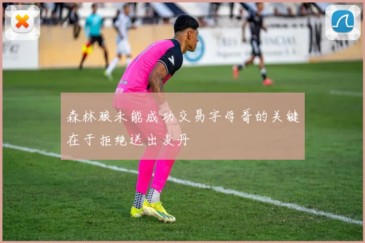 森林狼未能成功交易字母哥的关键在于拒绝送出麦丹